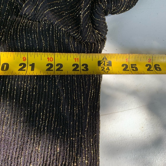 80s Vintage Onix Nite 3/4 long sleeve top size 20. - Picture 7 of 8